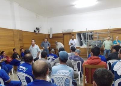 Segunda assembleia mobiliza metalúrgicos quinta-feira, 23