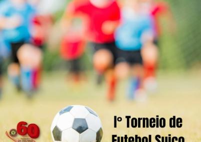 Participe do Iº Torneio de Futebol Suiço masculino para sócios dia 26 de novembro