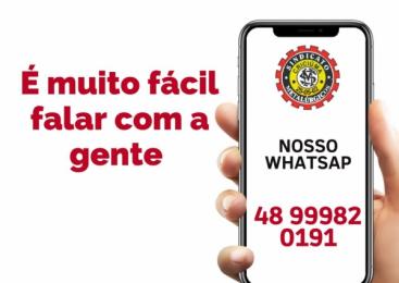 Chama no Whatzap - Nosso telefone  a disposição para a categoria