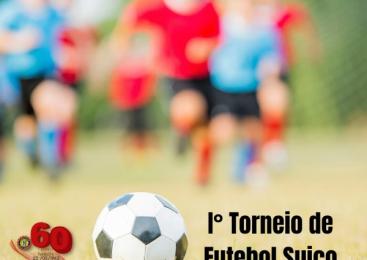 Participe do Iº Torneio de Futebol Suiço masculino para sócios dia 26 de novembro