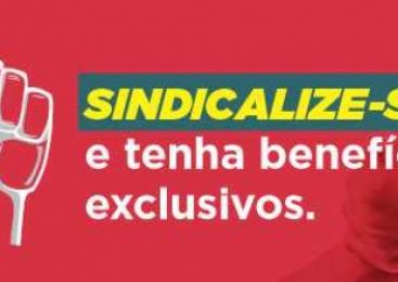 Fortaleça a nossa luta. Seja sócio do Sindicato