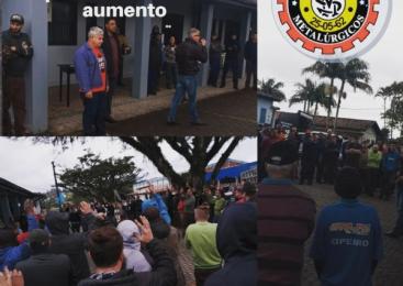 Simec - Trabalhadores garantem aumento acima da inflação de 13,47% 