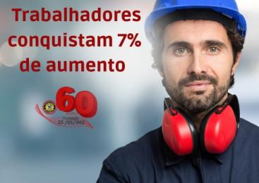 Metalúrgicos da Reparação de Veículos conquistam 7%